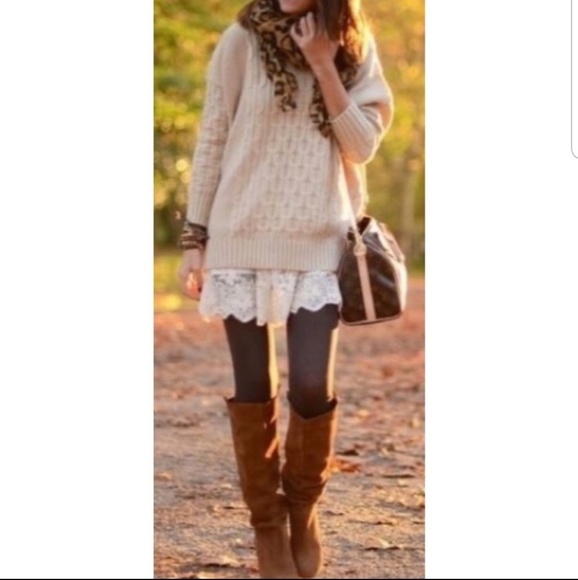 New Mix Pants - RELISTEDBrown fleece line soft & stretchy leggings